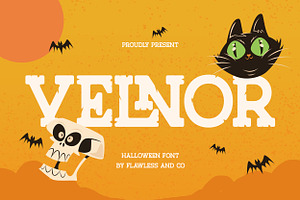 Velnor - Halloween Display Font