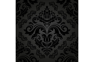 Damask Seamless Vector Pattern