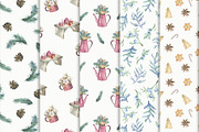 Winter floral compositions and decor, a Decorative Illustration by Watercolor arts (Thumbnail 6 of 11)