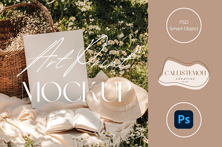 Boho Art Print Mockup AR-PI-001