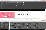 Blogger Template Responsive - BELEZA, a Websites & App Template by Vefio Themes (Thumbnail 3 of 4)