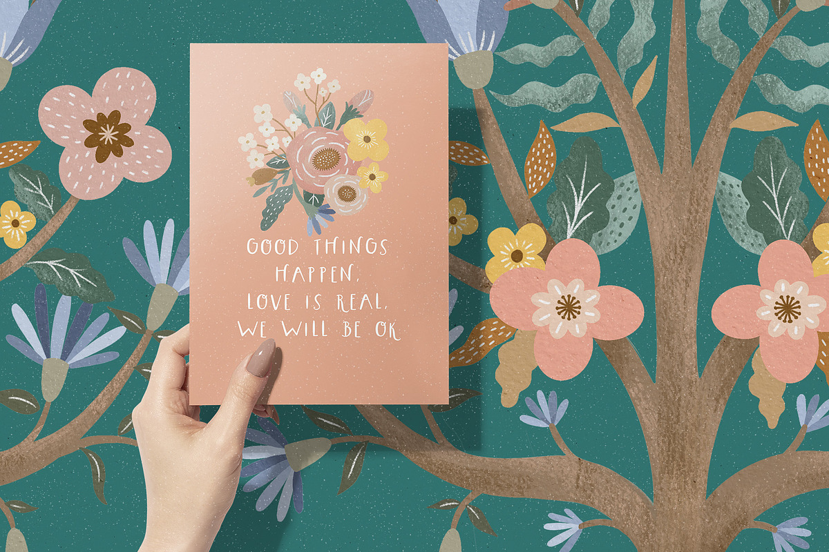 A Secret Garden font, a Sans Serif Font by annartdreams (Photo 5 of 8)