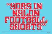 Cherry TM – Hot & Heavy Display Font, a Serif Font by Type Mania (Thumbnail 8 of 14)