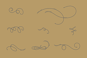 Over 300 Vector Flourishes Elements, an Object Graphic by Damien (Thumbnail 4 of 7)