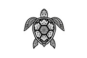 Mandala Sea Turtle SVG Bundle, an Illustration by yasushie (Thumbnail 31 of 31)