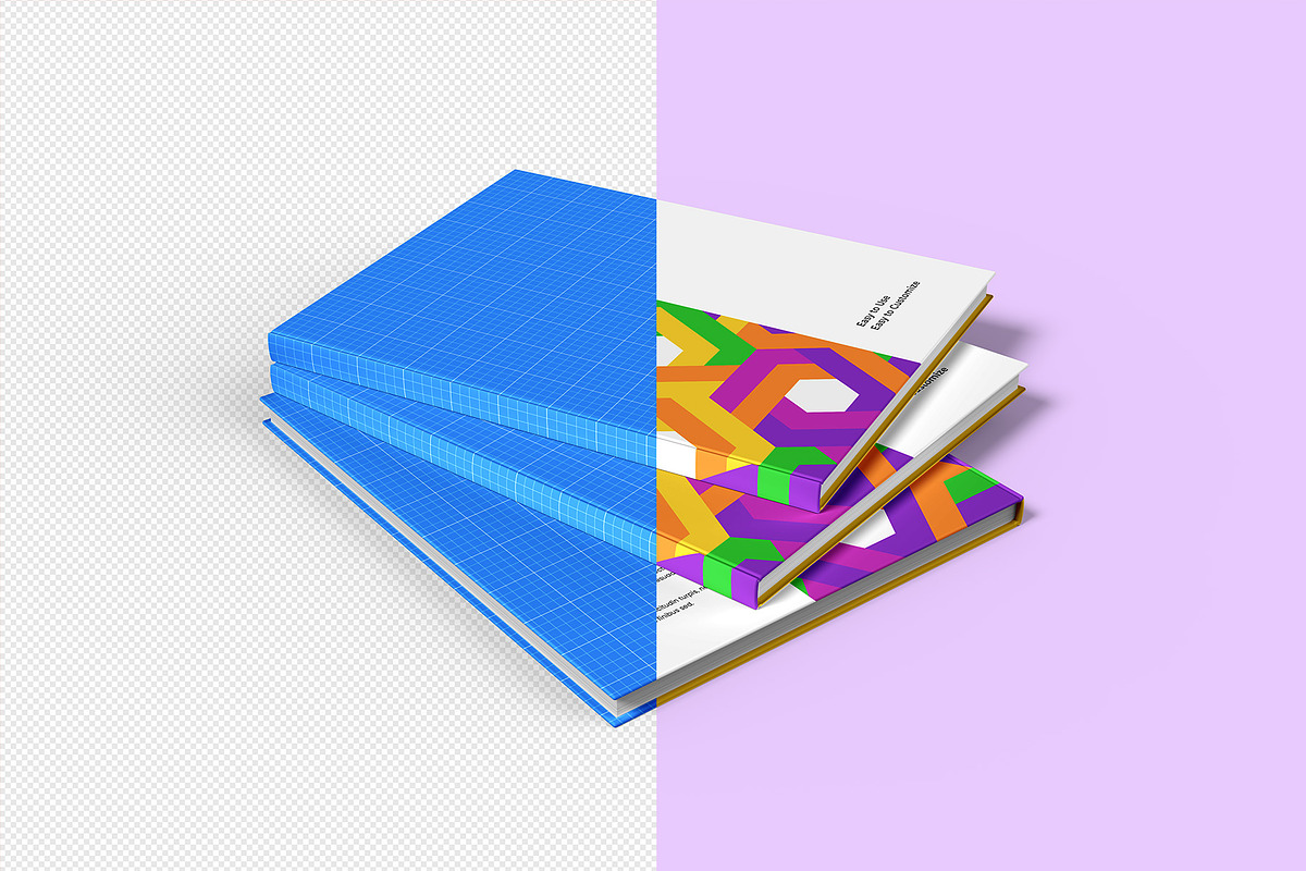 US Letter Hardcover Book Mockup, a Books & Magazine Mockup by Illusiongraphic (Photo 16 of 29)
