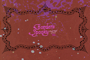 Spooky Halloween Borders, a Decorative Illustration by Lilithcollageart (Thumbnail 9 of 10)