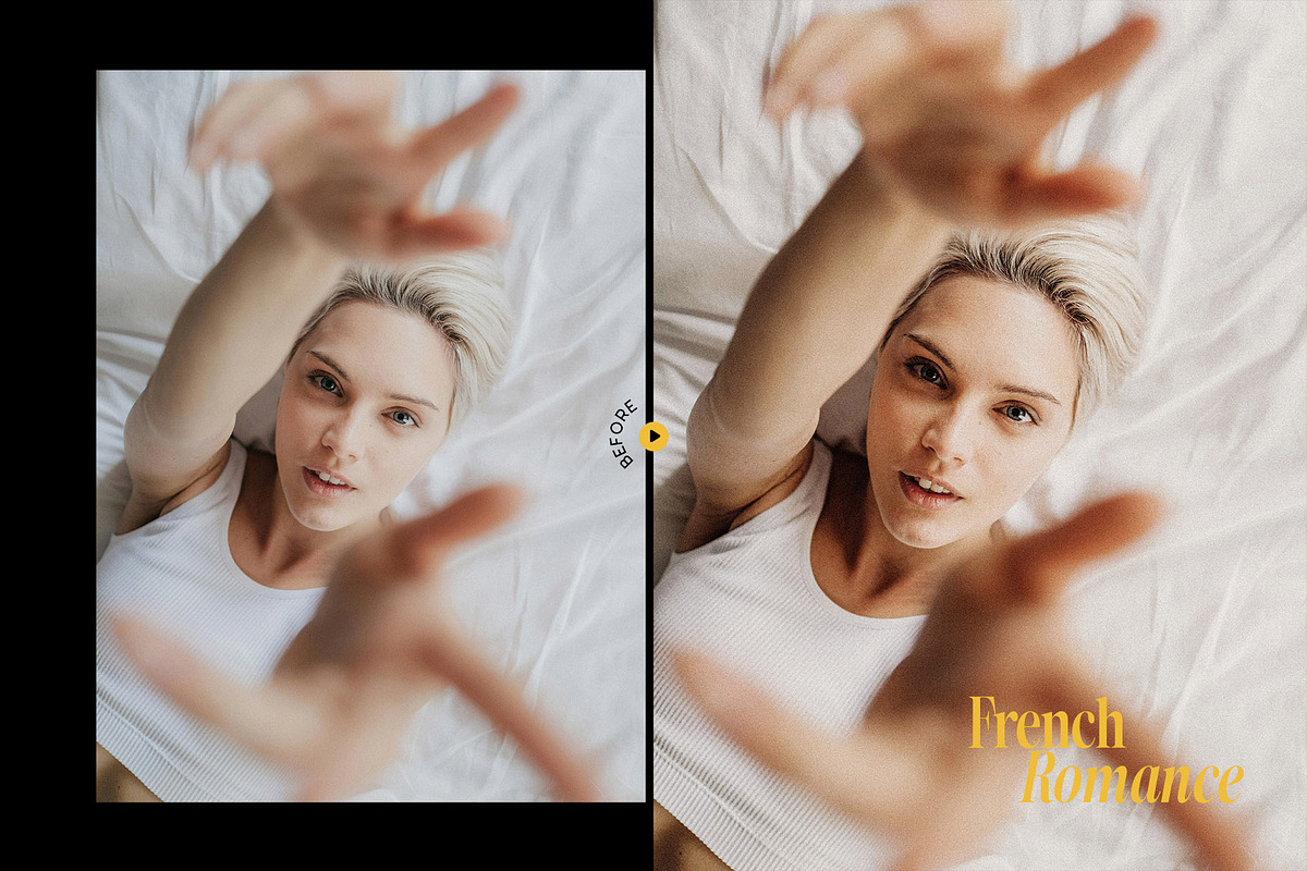 French Romance Presets & LUT, a Preset Add-On by Presetrain Co. (Photo 6 of 9)