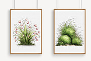 Watercolor Spring Grass Clipart, an Illustration by Libby Wishes (Thumbnail 7 of 7)