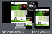 WIX Site Template – Lawn & Landscape
