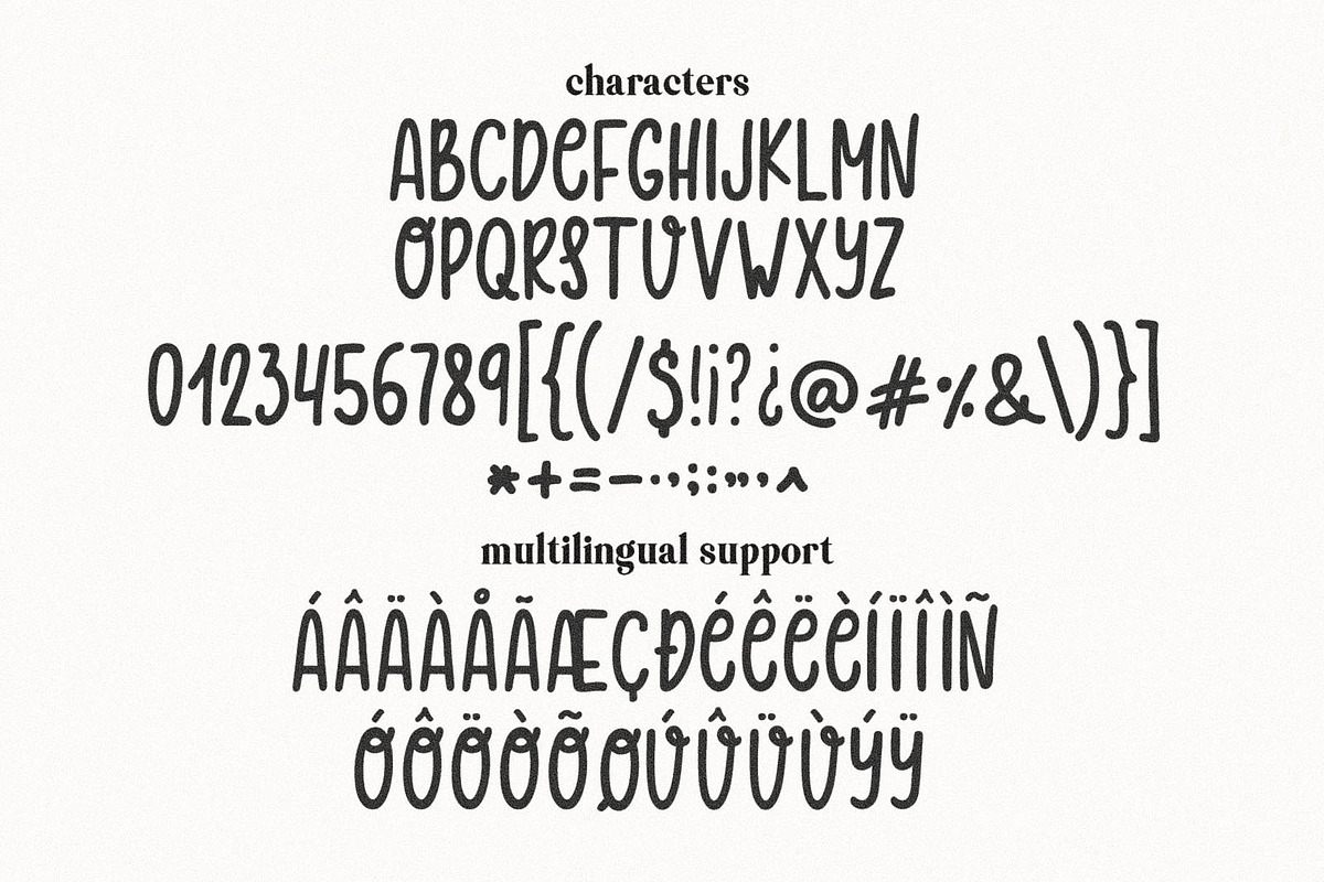 Pumpkin Cookie - Farmhouse Font, a Handwritten Font by BarcelonaShop (Photo 13 of 13)