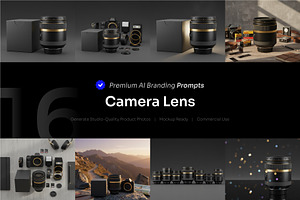 Camera Lens AI Prompt, a Technology Photo by cidcud_graphic