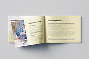 HR Employee Handbook Landscape, a Brochure Template by Pixelpick (Thumbnail 9 of 9)