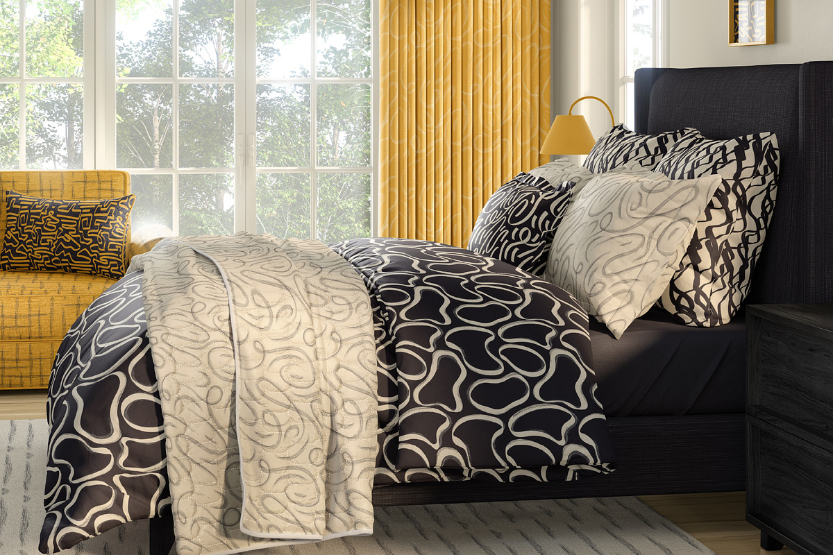 Soft Geometry Collection, a Pattern Graphic by Zim Varezhkin (Photo 6 of 9)