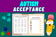 Autism Awareness Activities, a Templates & Theme by Premium Digital Templates (Thumbnail 1 of 3)