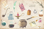 Watercolor Bundle + Font, a Seasonal Illustration by Flo Sacred Art (Thumbnail 16 of 25)
