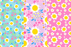 Seamless Pattern Summertime