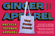 CS Garth 3D, a Sans Serif Font by Craft Supply Co. (Thumbnail 6 of 8)