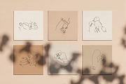 Line Drawings: Duo 12 Illustrations, an Illustration by Delightful Design (Thumbnail 4 of 4)