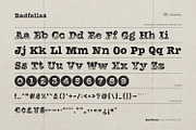 Badfellas - Dirty Typewriter Font, a Serif Font by ikiiko (Thumbnail 6 of 7)