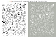 Fruits | 313+ elements, a Graphic by Oksana Stepova (Thumbnail 11 of 13)