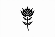 Minimal Flower Vector Pack, an Illustration by musafir_fashion (Thumbnail 5 of 21)