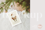 Christmas Card Mockup Bundle, a Product Mockup by MoMockups (Thumbnail 5 of 7)