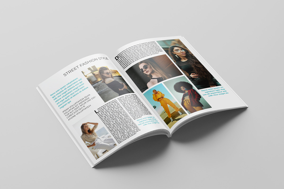 Minimal Fashion Magazine, a Magazine Template by Template Shop (Photo 5 of 17)