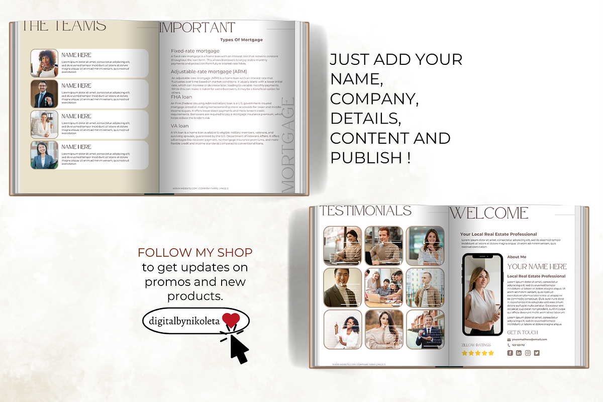 Buyer's Guide Canva Template, a Marketing Template by Digital By Nikoleta (Photo 8 of 11)