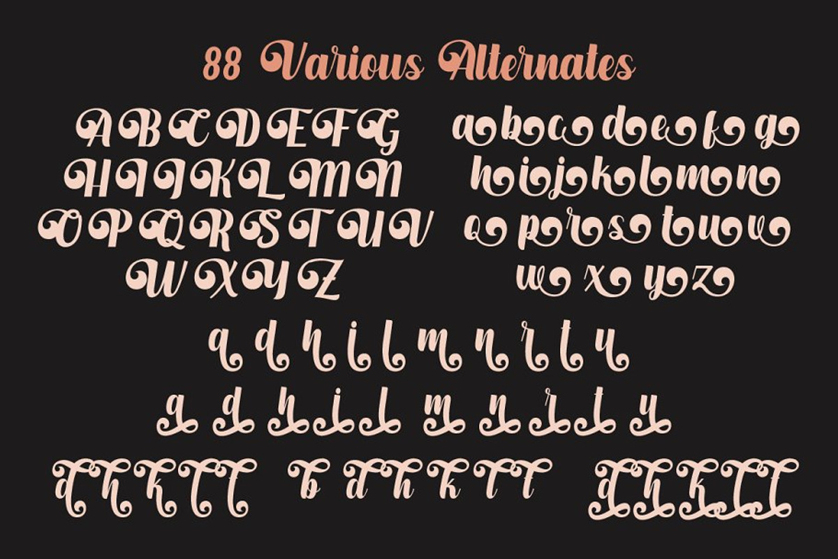 Miliard Script preview 7