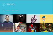 Fun Folio Wordpress Theme, a WordPress Template by Made in Cardiff (Thumbnail 4 of 4)