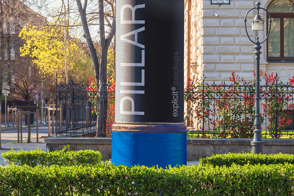 Advertising Pillar Mockup – Classic, a Mockup by ExplicitStudio (Photo 2 of 4)