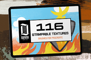 116 Stampable Procreate Textures