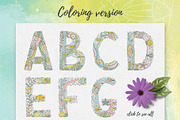 Handdrawn alphabet inspired by Sea, a Decorative Illustration by Pippi Draws (Thumbnail 3 of 13)