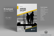 Kreatype Annual Report, a Brochure Template by Kreatype Studio (Thumbnail 2 of 14)