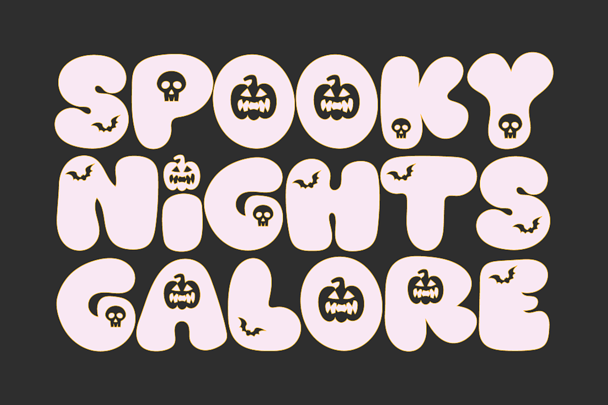Big Spooky Halloween Font Bundle, a Handwritten Font by Blush Font Co. (Photo 7 of 15)