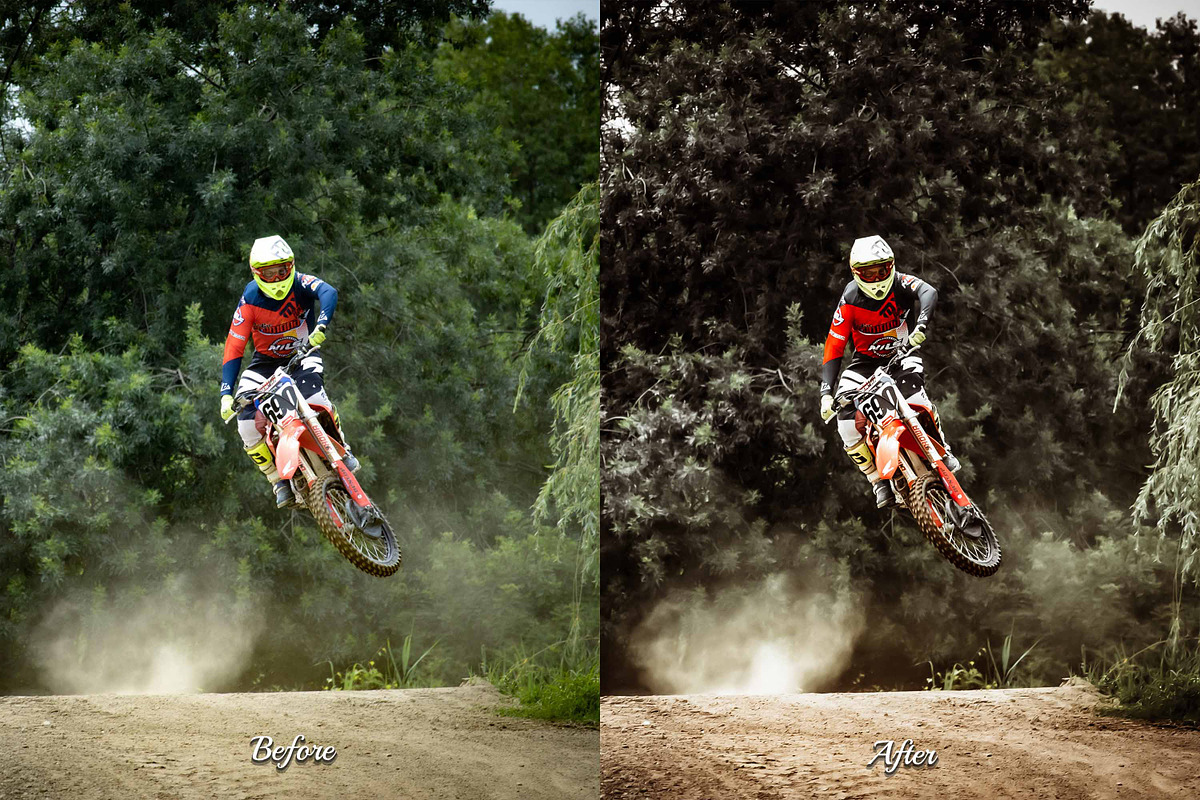 30 Motorcycle Lightroom Collection, a Preset Add-On by 3Motional (Photo 3 of 11)