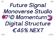 Futuristic Tech Font - Garvox, a Sans Serif Font by Font Liner (Thumbnail 9 of 10)