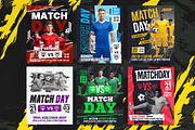 Football Match Day Instagram Post, a Social Media Template by Jiwstudio (Thumbnail 2 of 4)