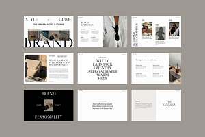 Luxury Brand Guidelines Templates