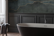 24 Parisian Wallpaper Mockup Bundle, a Household Mockup by Blixa 6 Studios (Thumbnail 18 of 20)