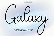 Galaxy, a Handwritten Font by FreshTypeINK (Thumbnail 1 of 8)