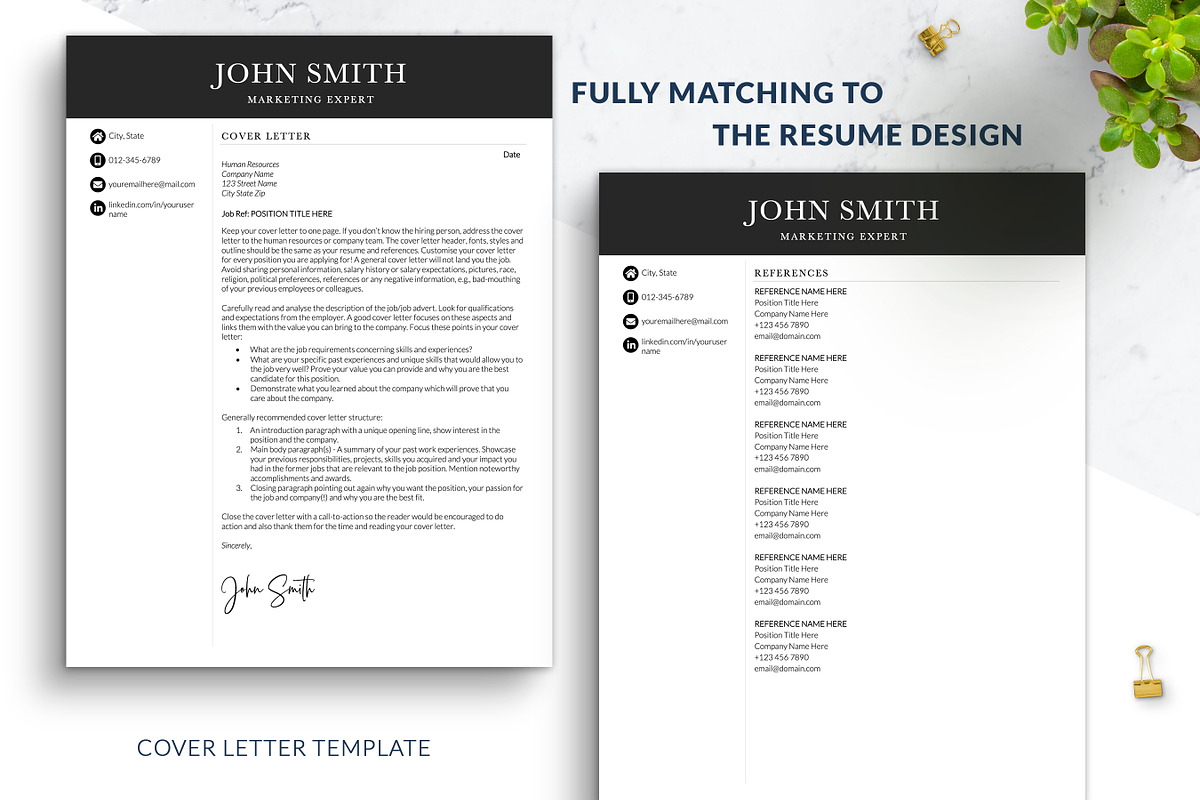Professional Modern Resume Template, a Resume Template by BestResumes.Co (Photo 3 of 7)