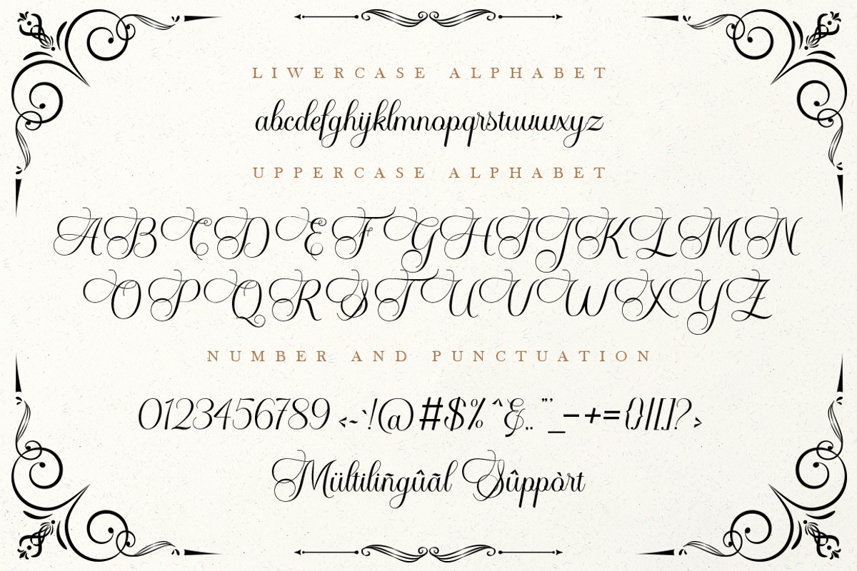 Andalucia, a Script Font by Pista Mova (Photo 8 of 9)