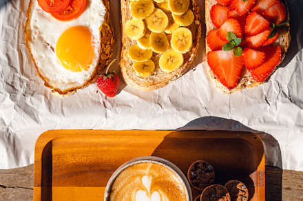 breakfast bread and fruit, a Food & Drink Photo by Art Rachen