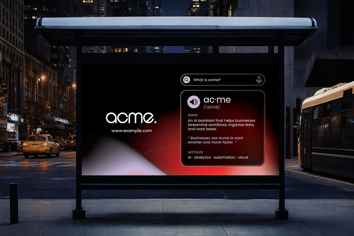 Search Suggestion Ad Concept Templat, a Marketing Template by BrandPacks (Photo 5 of 7)