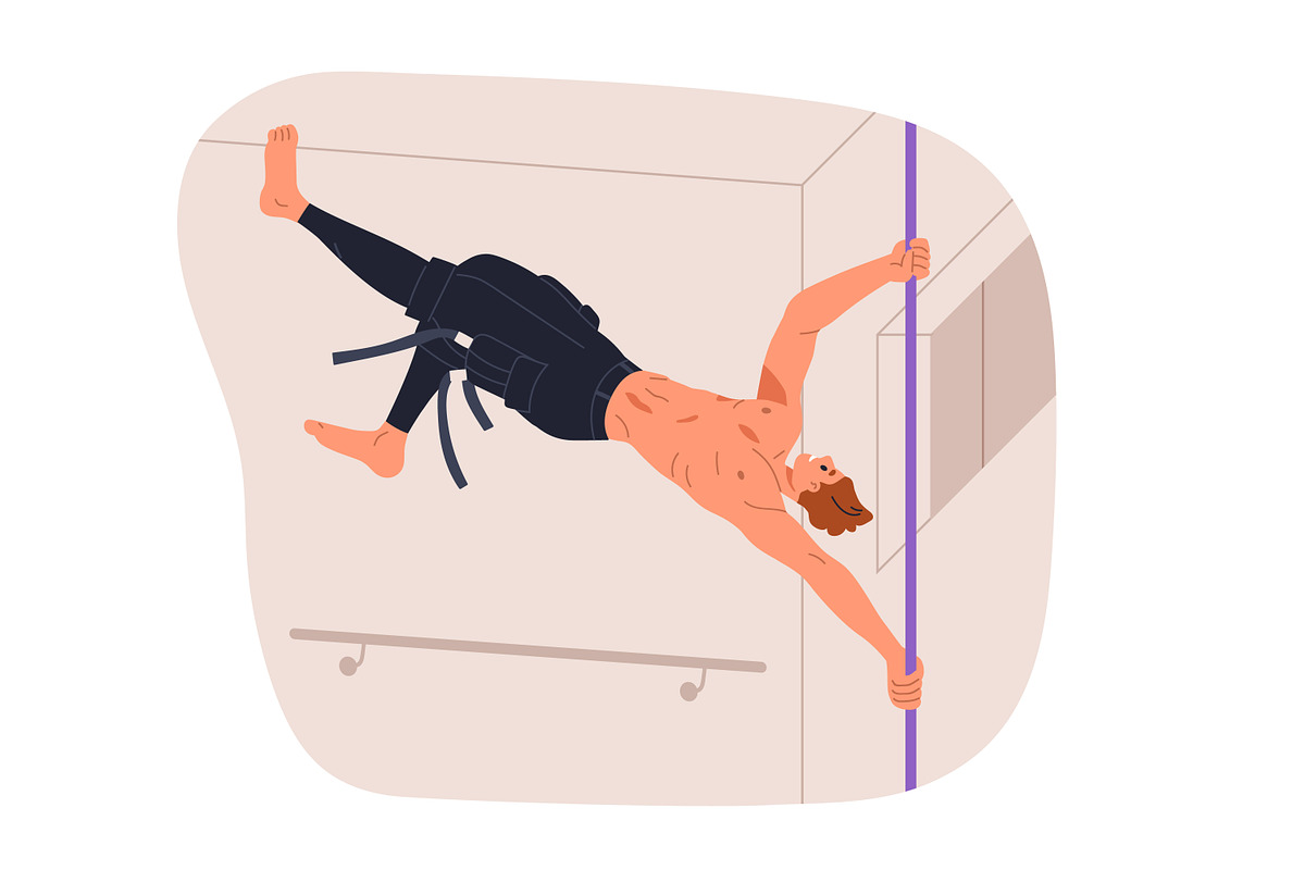Pole dancers perform sexy dance set, a Sport Illustration by Good Studio (Photo 6 of 12)