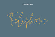 HAMILTON SIGNATURE font, a Handwritten Font by supfonts (Thumbnail 3 of 9)