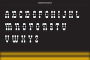 Ziga - Futuristic Display Typeface, a Slab Serif Font by Griyo Type (Thumbnail 2 of 10)