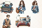 Freshman Year College Back to School, an Illustration by Libby Wishes (Thumbnail 6 of 6)